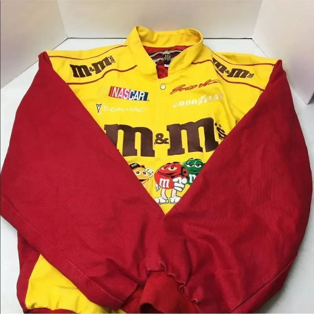 Jeff Hamilton nascar bomber varsity jacket